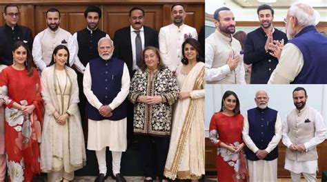 famille kapoor|Bollywoods Kapoor family meets PM Modi; Kareena gets。